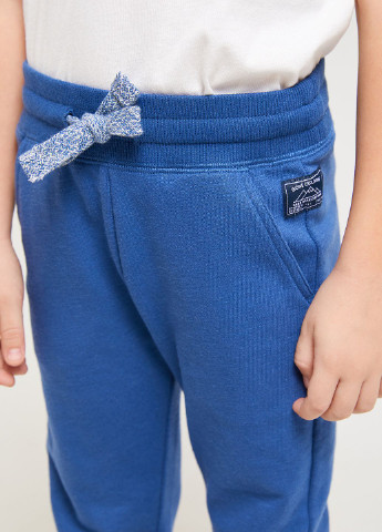 Синие кэжуал демисезонные брюки джоггеры SELA