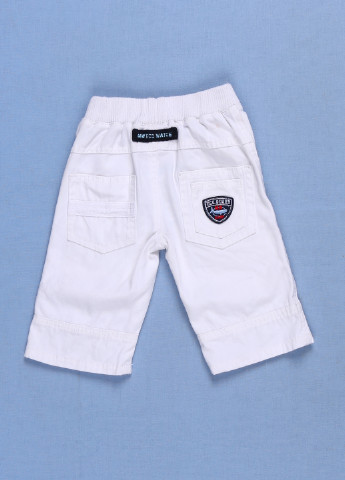 Белые кэжуал демисезонные прямые брюки Motion Baby