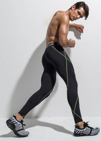 Черные демисезонные черные спортивные штаны Deenyt