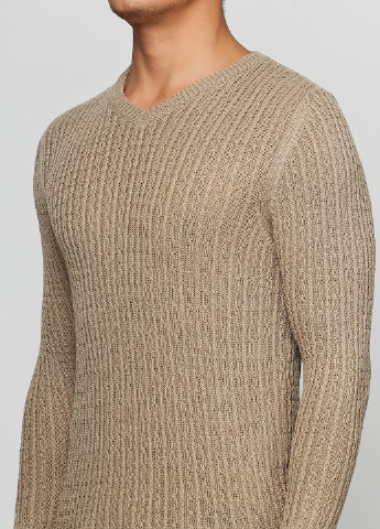 Бежевий демісезонний пуловер пуловер Van Cliff