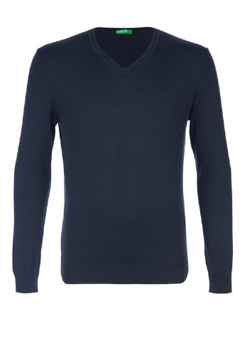 Темно-синій демісезонний пуловер пуловер United Colors of Benetton
