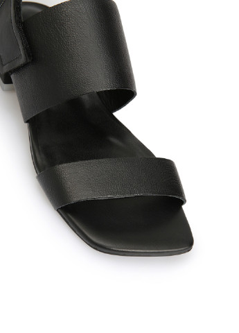 Черные сандалии Preppy на липучке
