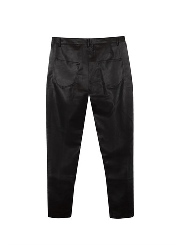 Черные кэжуал демисезонные зауженные брюки Glamorous