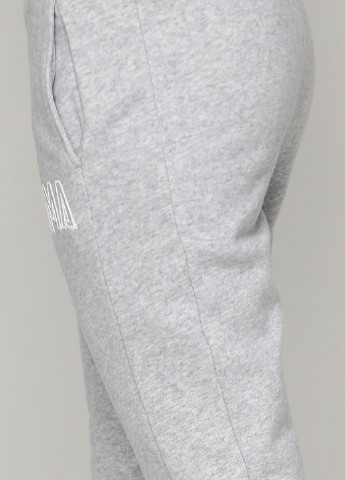 Светло-серые спортивные демисезонные джоггеры брюки Puma