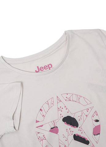 Футболка O102614-J863 Jeep T-SHIRT STAR Botanical Print J22W - (321979902)