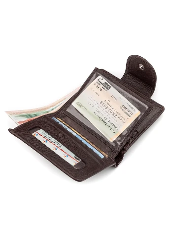 Женский кожаный кошелек 9,5х11х3 см st leather (252127818)