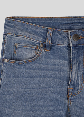 Синие демисезонные скинни джинсы Asos