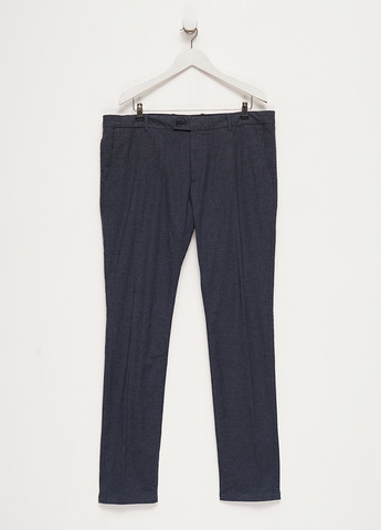 Серо-синие кэжуал, классические демисезонные классические брюки S.Oliver
