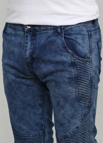 Синие демисезонные джинсы Denim