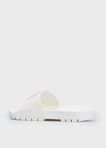 Белые шлепанцы Calvin Klein Jeans с логотипом