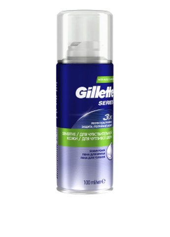 Піна для гоління Series для чутливої шкіри, 100 мл Gillette (138200333)