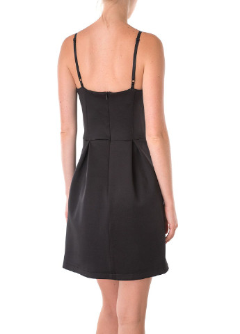 Черное коктейльное платье Miss Miss однотонное