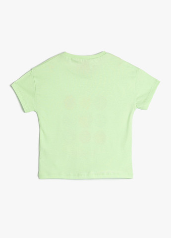 Світло-зелена літня футболка KOTON