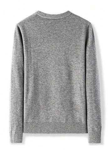 Серый демисезонный джемпер джемпер SHEIN