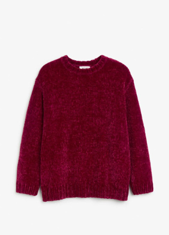 Бордовый демисезонный свитер джемпер Monki