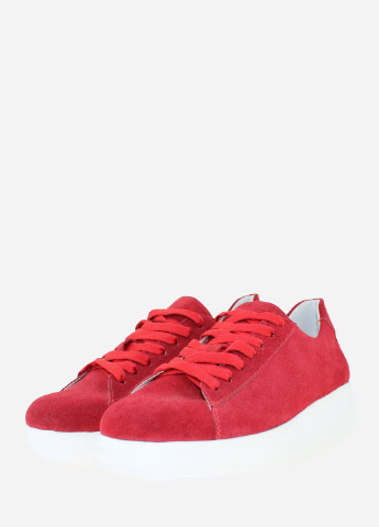 Красные осенние женские кроссовки Hitcher