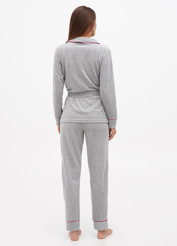 Серая всесезон пижама (кофта, брюки) кофта + брюки Lucci