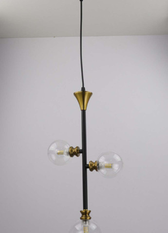 Люстра потолочная подвесная в стиле LOFT (лофт) ZL1350/3 Черный 55х10х23 см. Handmade (234538266)