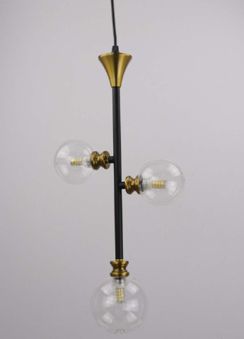 Люстра стельова підвісна в стилі LOFT (лофт) ZL1350 / 3 Чорний 55х10х23 см. Handmade (234538266)