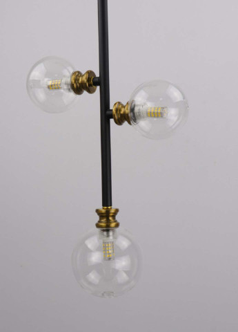 Люстра стельова підвісна в стилі LOFT (лофт) ZL1350 / 3 Чорний 55х10х23 см. Handmade (234538266)