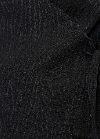 Чорна демісезонна блуза на запах KOTON