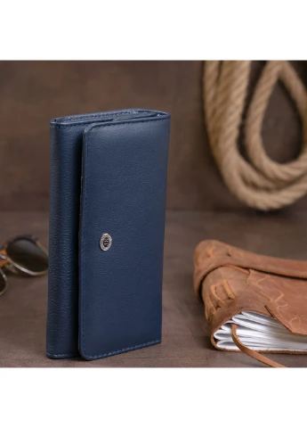Женский кожаный кошелек 18,5х9,5х2,5 см st leather (252132907)
