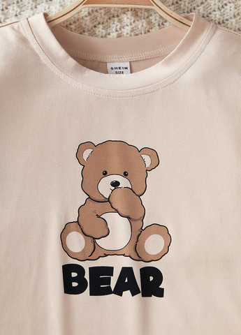 Комбінована всесезон піжама (лонгслів, штани) лонгслів + брюки SHEIN