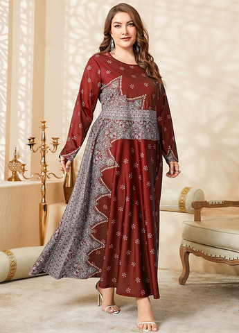 Бордова кежуал сукня в стилі армпір SHEIN турецькі огірки