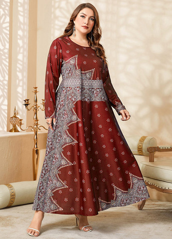 Бордова кежуал сукня в стилі армпір SHEIN турецькі огірки