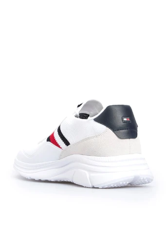 Белые демисезонные кроссовки Tommy Hilfiger