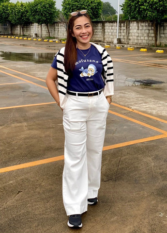 Белый демисезонный джемпер джемпер Uniqlo