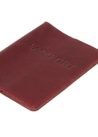 Обложка на паспорт Паспорт-H col.L бордовая DNK Leather (253933294)