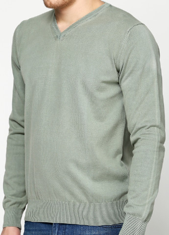 Оливково-зеленый демисезонный пуловер пуловер Barbieri