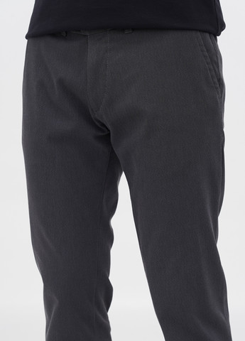Серые кэжуал, классические демисезонные прямые брюки Lagrand