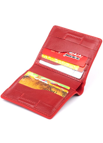 Жіночий шкіряний гаманець 9,5х10х2 см Grande Pelle (252128999)