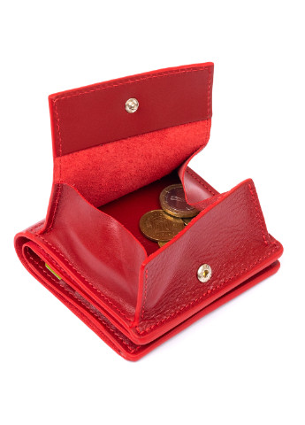 Жіночий шкіряний гаманець 9,5х10х2 см Grande Pelle (252128999)