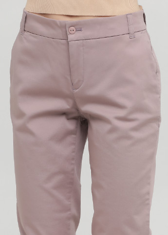 Бежевые кэжуал демисезонные укороченные, зауженные брюки Lagrand