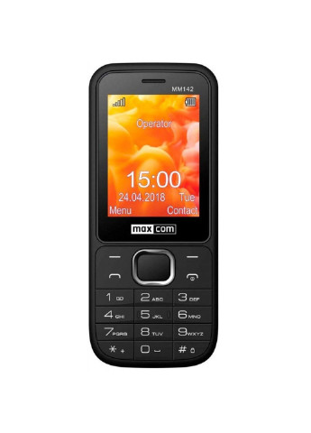 Мобильный телефон Maxcom mm142 black (253507595)