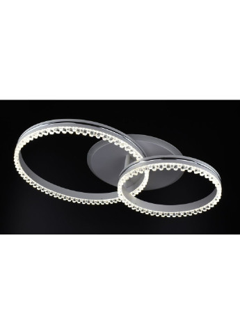 Люстра потолочная LED с пультом A55061/2B-RGB-wh+ch Белый 12х40х61 см. Sunnysky (253628727)