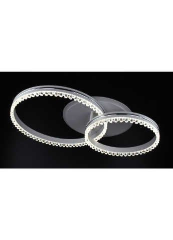 Люстра потолочная LED с пультом A55061/2B-RGB-wh+ch Белый 12х40х61 см. Sunnysky (253628727)