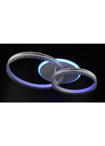 Люстра потолочная LED с пультом A55061/2B-RGB-wh+ch Белый 12х40х61 см. Sunnysky (253628727)