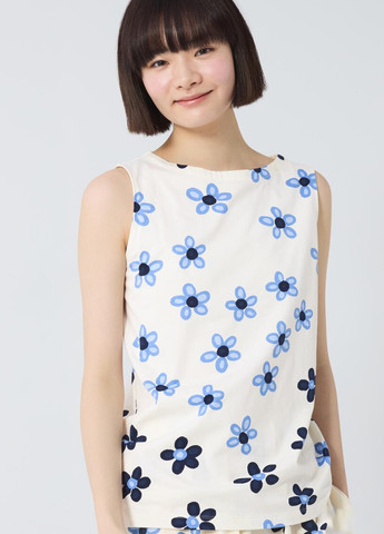 Комбинированный летний комплект (рубашка, майка) Uniqlo