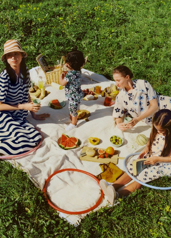 Комбинированный летний комплект (рубашка, майка) Uniqlo