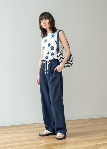 Комбинированный летний комплект (рубашка, майка) Uniqlo