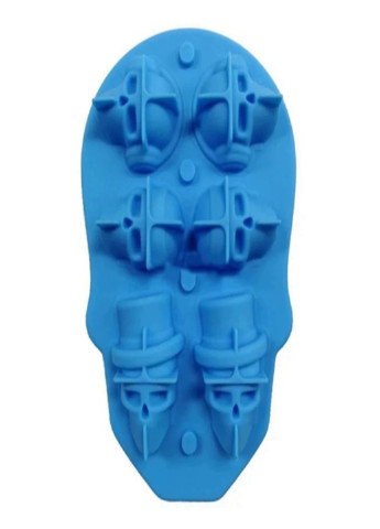 Форма для льда силиконовая 3D череп (8742688) Синяя Francesco Marconi (210203408)