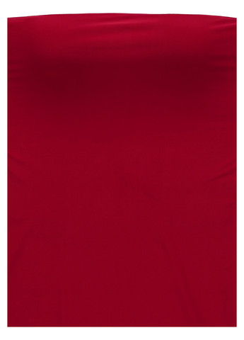 Вишнева коктейльна, кежуал сукня бандо Fashionkilla однотонна