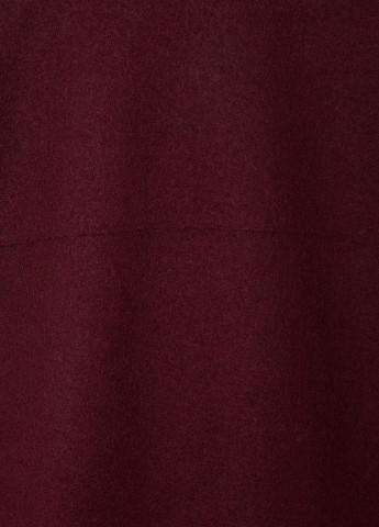 Темно-бордовая кэжуал однотонная юбка Cos клешированная