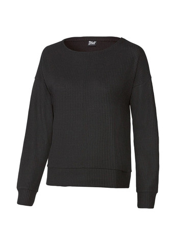 Чорний світшот Crivit однотонний без декору (299705063)