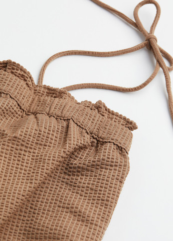 Світло-коричнева кежуал сукня а-силует H&M однотонна