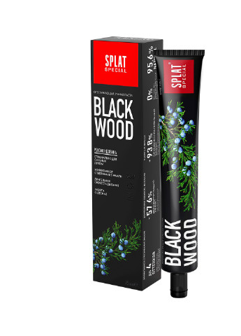 Зубная паста special blackwood (75 мл) Splat 7640168930288 (255956727)